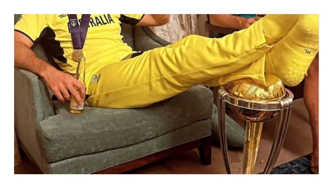 ICC World Cup 2023:గెలిచామన్న గర్వం నెత్తికెక్కింది..మిచెల్ మార్షల్ అనుచిత ప్రవర్తన