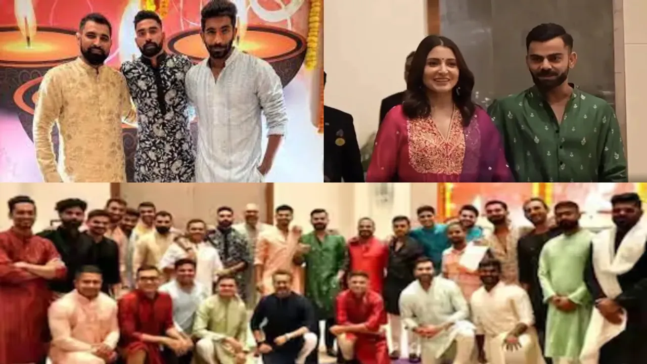 Viral Video:  టీమిండియా దివాళీ సెలబ్రేషన్స్...ట్రెడిషనల్ లుక్‎లో అదరగొట్టిన ఆటగాళ్లు..!!