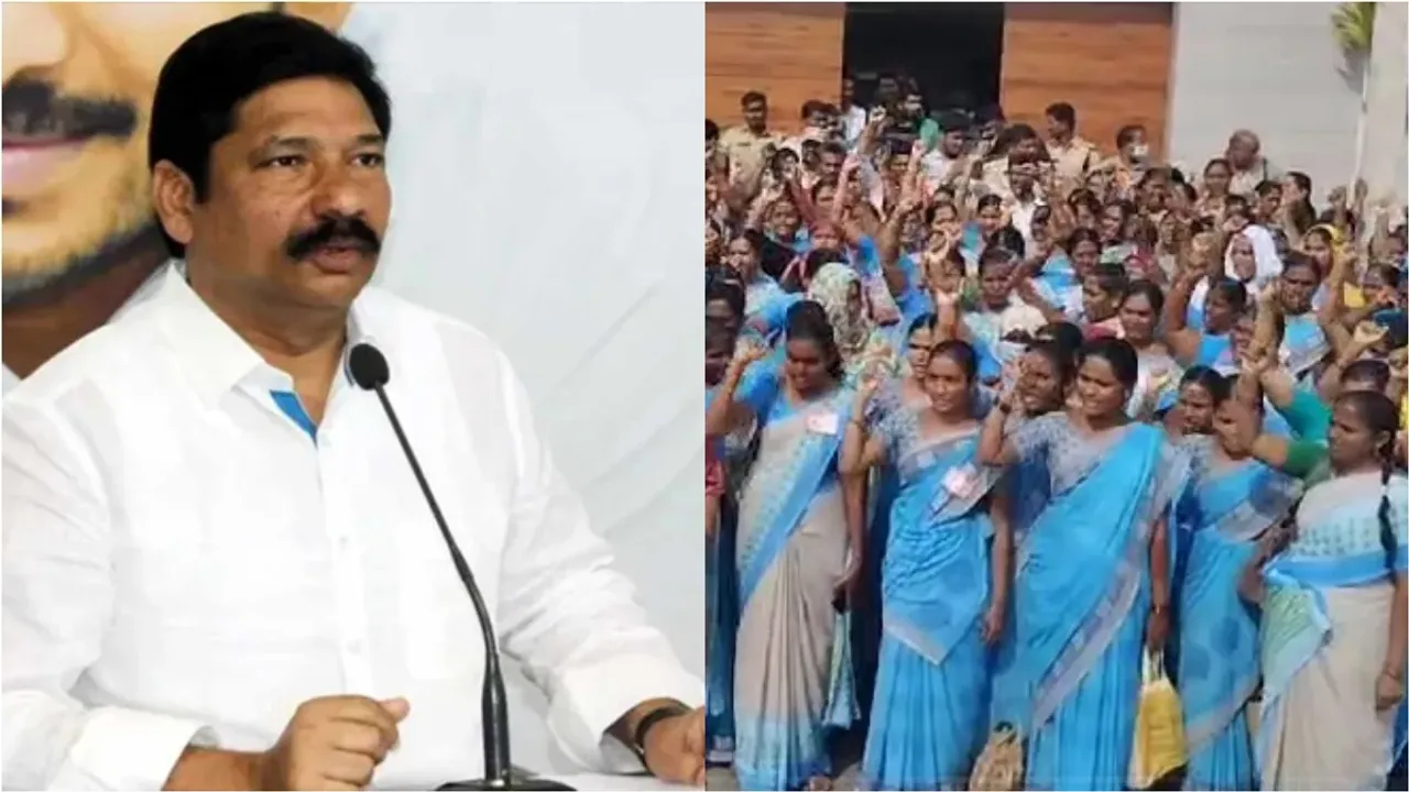 Minister Jogi Ramesh: మంత్రి జోగి రమేష్ కు నిరసన సెగ.!