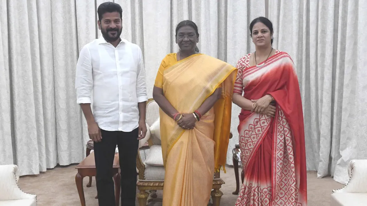 Hyderabad: రాష్ట్రపతి నిలయంలో ఎట్‌హోమ్.. హాజరైన సీఎం దంపతులు..