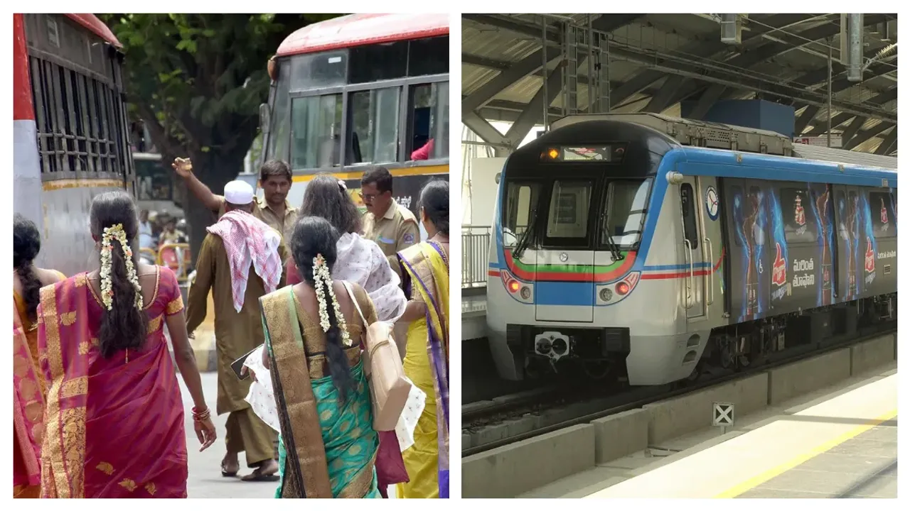 కాంగ్రెస్ గవర్నమెంట్ ఎఫెక్ట్.. మెట్రో కంపార్ట్‌మెంట్లు ఖాళీ
