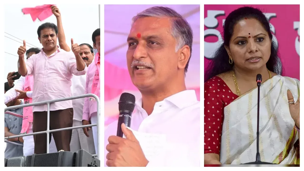 Telangana Results: బీఆర్‌ఎస్‌ ఓటమిపై కేటీఆర్, హరీష్‌ రావు, కవిత ఏమన్నారంటే..