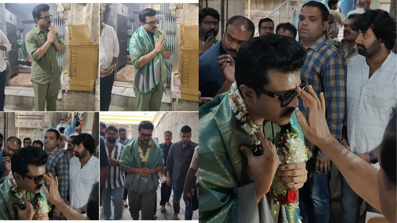 Ram charan: మైసూర్ లో  గేమ్ ఛేంజర్ టీమ్.. కొత్త లుక్ లో రామ్ చరణ్..!