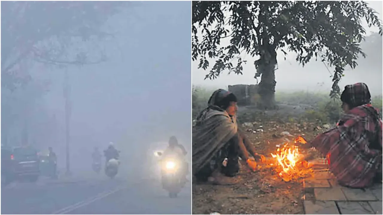 Winter effect: తెలంగాణ వణుకుతోంది.. చ‌లి పంజాకు జ‌నం గజగజ