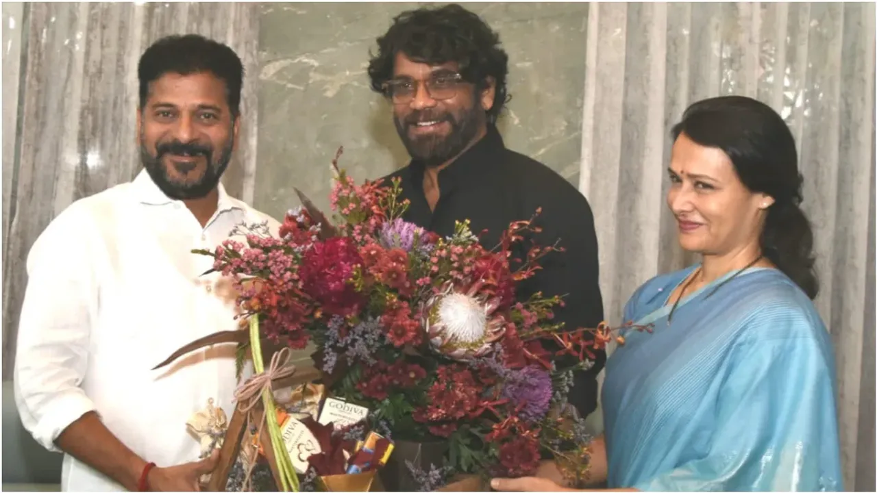 Nagarjuna: రేవంత్‌రెడ్డిని కలిసిన కింగ్‌ నాగార్జున, అమల..!
