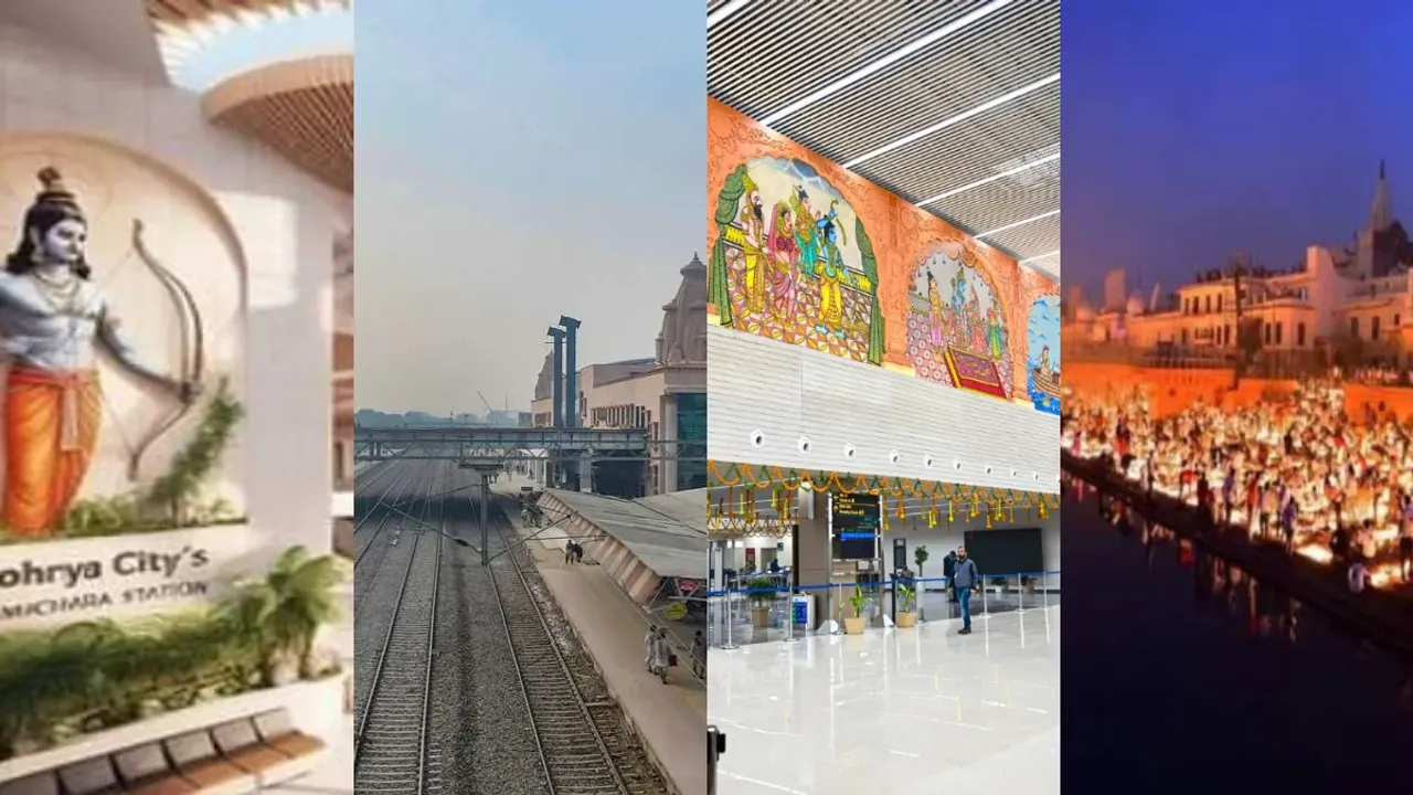 Ayodhya: అయోధ్యకు 85వేల కోట్ల మాస్టర్ ప్లాన్..8 రైళ్లను ప్రారంభించిన మోదీ, 20నెలల్లో  అయోధ్య ఎయిర్ పోర్టు నిర్మాణం పూర్తి..అయోధ్య రౌండప్ మీకోసం..!!