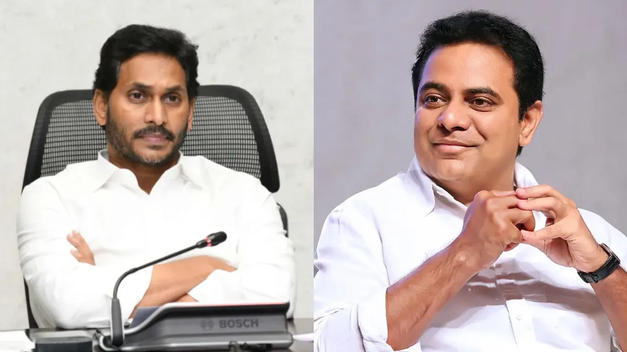 Jagan: కేటీఆర్ కు ఏపీ సీఎం జగన్ ఫోన్‌