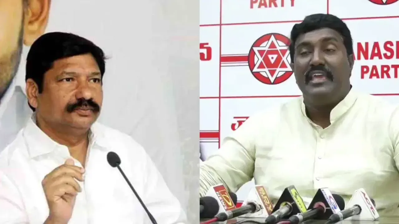JSP: 'కేంద్రం డబ్బులు కొట్టేసి మీ బిల్డప్ ఏంటి? దవడలు పగిలిపోతాయి' జోగి రమేష్ జనసేన నేత వార్నింగ్.!