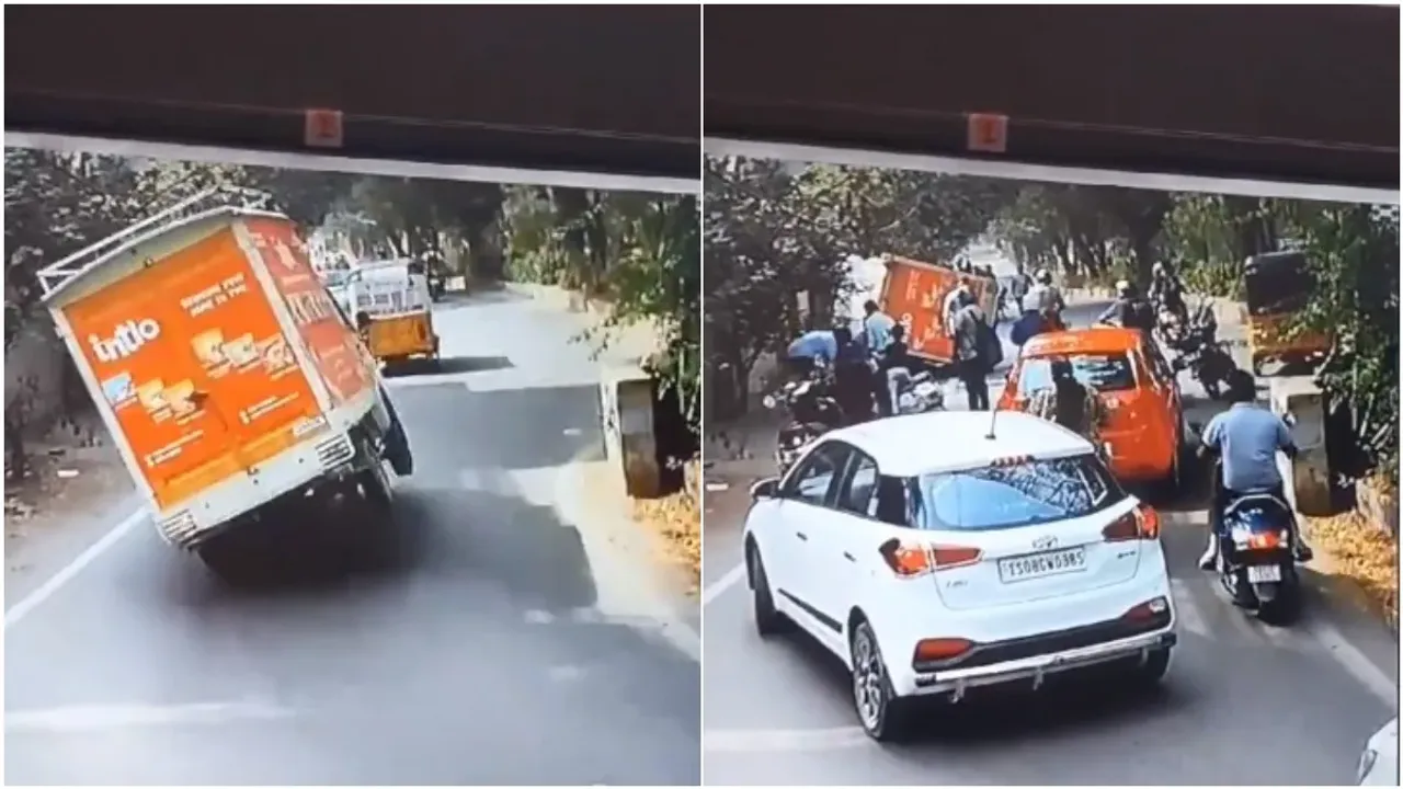 Hyderabad: కూకట్‌పల్లిలో ట్రక్ బీభత్సం.. నడుచుకుంటూ వెళ్తున్న మహిళను ఢీకొట్టి