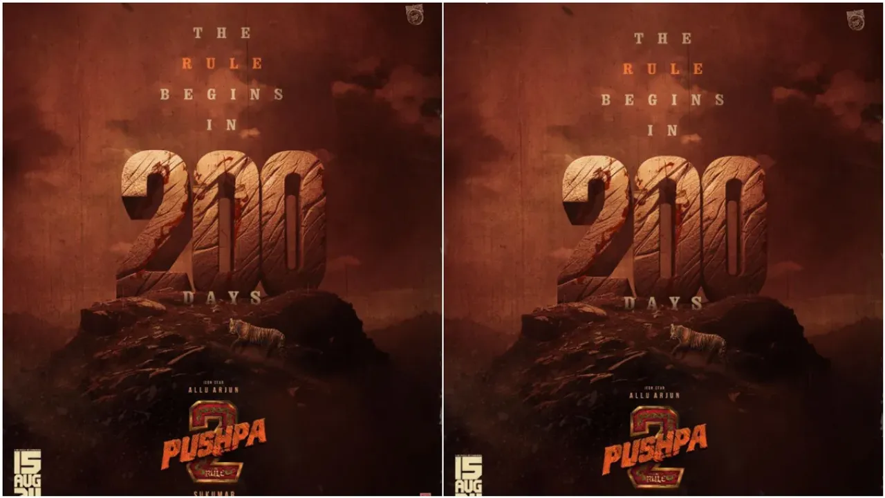 Pushpa 2: "మరో  200 రోజుల్లో పుష్ప రాజ్ రూల్ బిగిన్స్".. అదిరిపోయే అప్డేట్