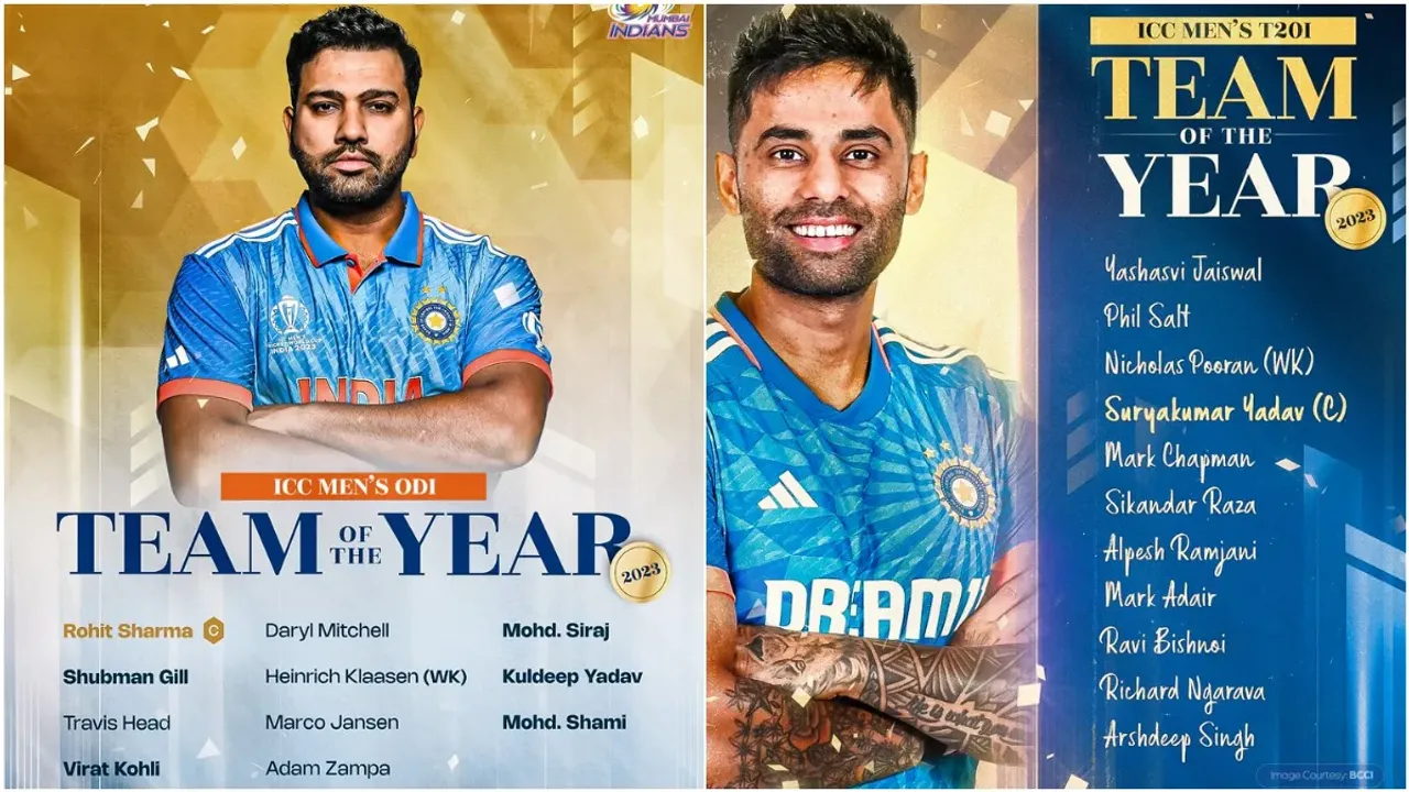 ICC: 2023 ఐసీసీ ప్లేయింగ్ ఎలెవన్‌లో ఆరుగురు భారత ఆటగాళ్లు