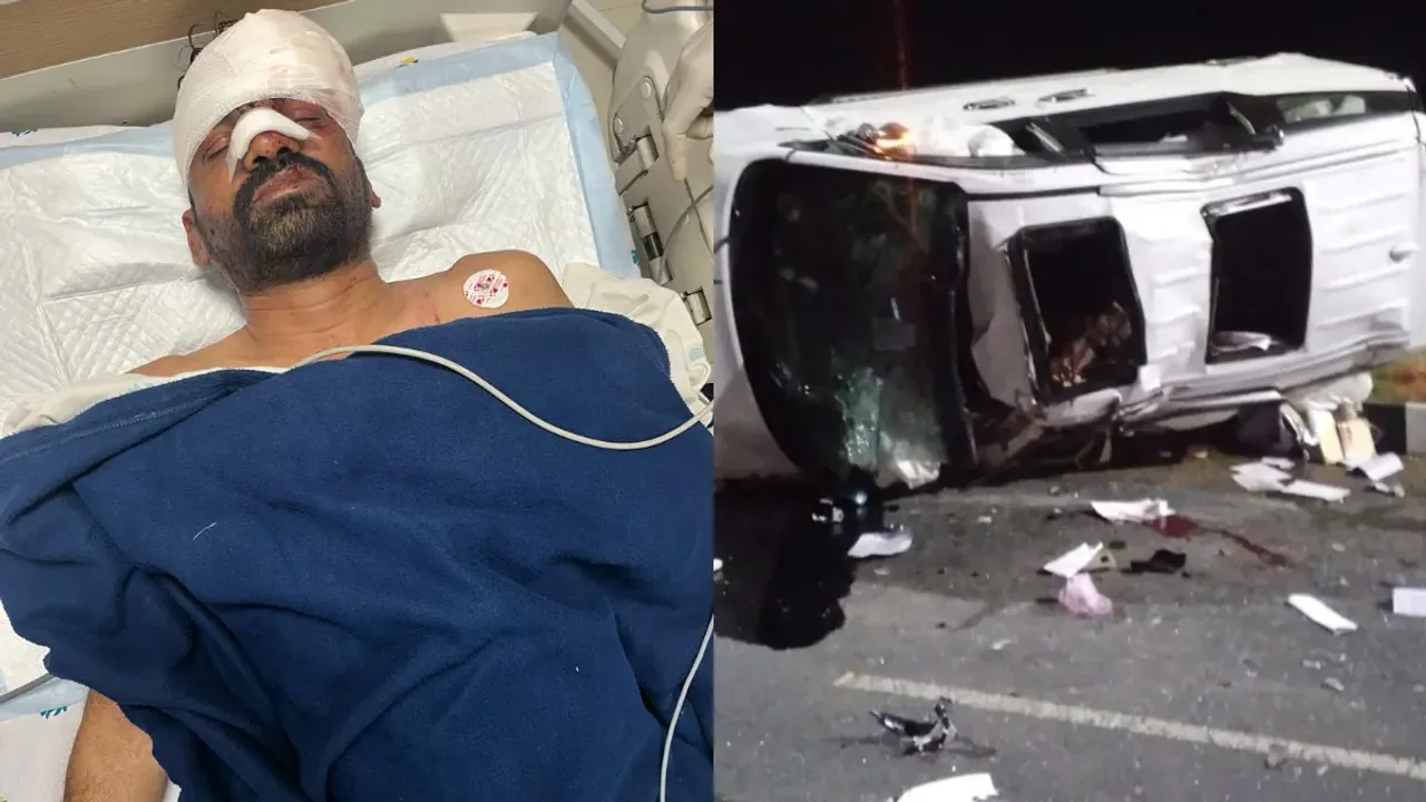 Road Accident : అర్థరాత్రి ఘోరరోడ్డు ప్రమాదం.. ఎమ్మెల్సీ కారుకు యాక్సిడెంట్..పీఏ  మృతి..!!