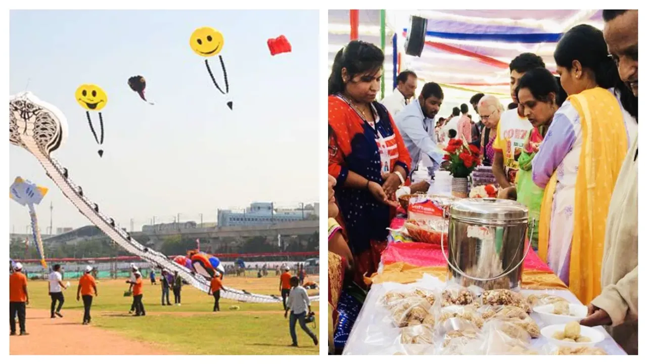 Kite Festival : నగరంలో అంతర్జాతీయ కైట్ ఫెస్టివల్..విదేశీయుల సందడి