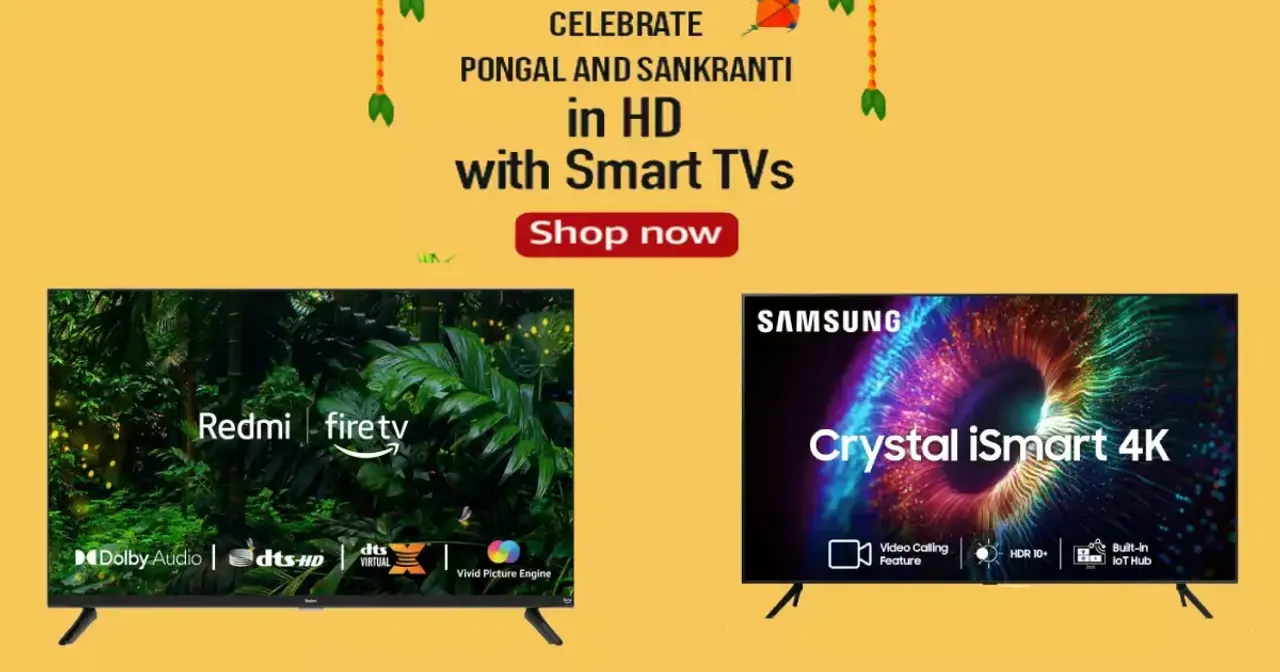 Amazon : సంక్రాంతికి ముందు అమెజాన్ బంపర్ ఆఫర్...రూ. 24వేల స్మార్ట్ టీవీ రూ. 11వేలకే..పూర్తి వివరాలివే..!!