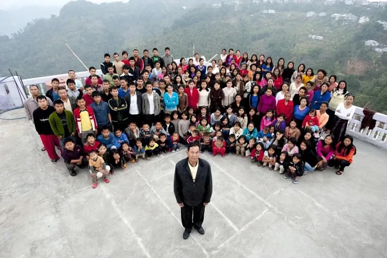 Mizoram: 39మంది భార్యలు, 94మంది పిల్లలు.. ప్రపంచంలోనే అతి పెద్ద ఫ్యామిలీ మన భారతీయుడిదే!