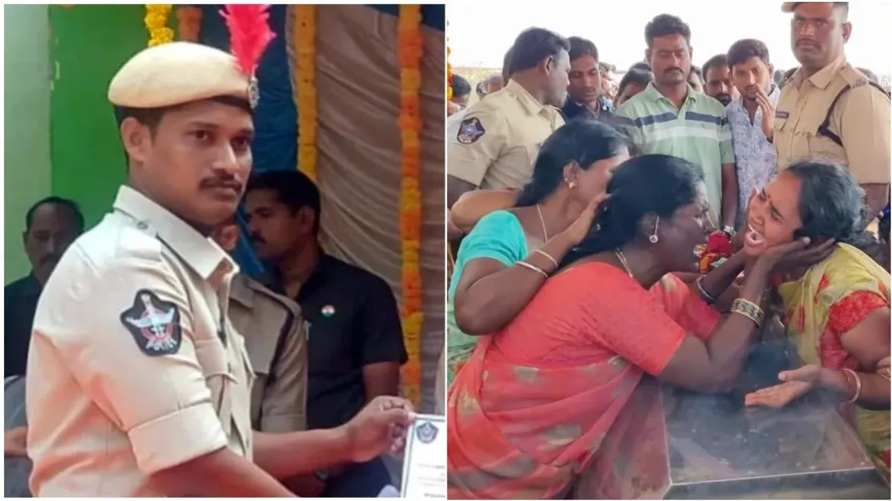 Constable: తీరని దుఃఖం.. ప్రభుత్వ లాంఛనాలతో గణేష్ అంత్యక్రియలు