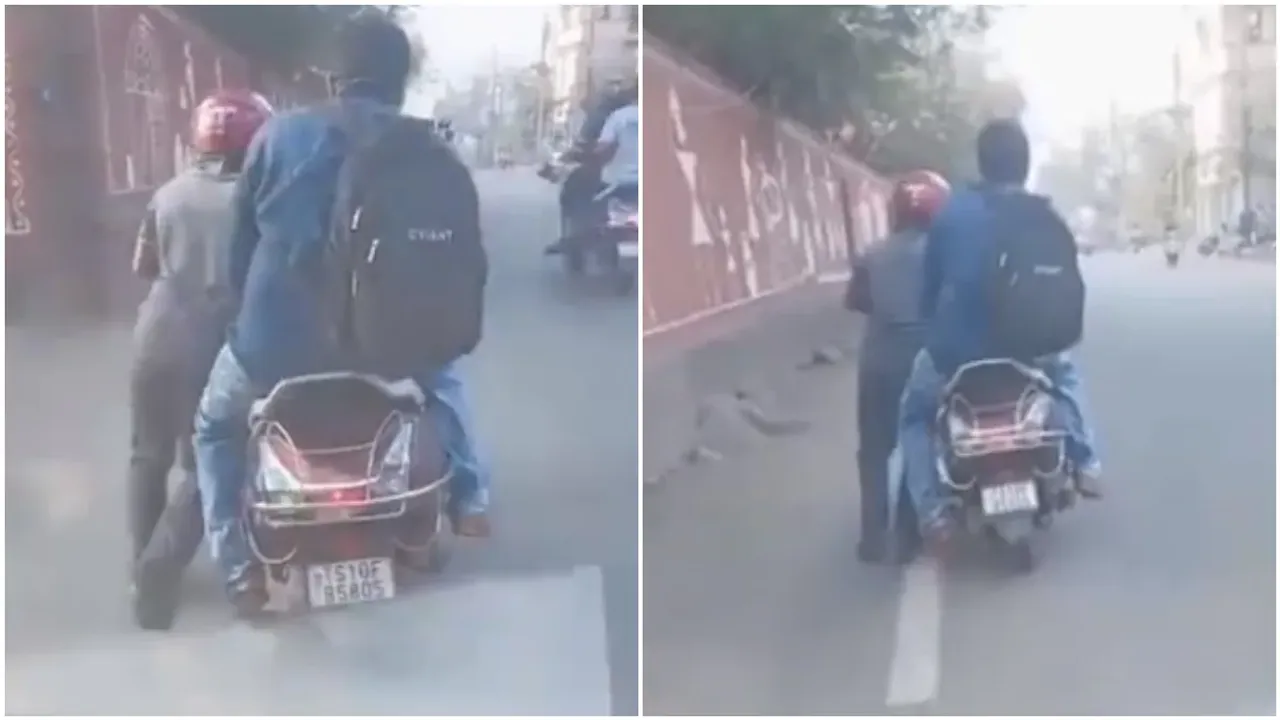 Hyderabad: అయ్యో పాపం రాపిడో రైడర్‌.. ఇంట్రెస్టింగ్ వీడియో వైరల్!