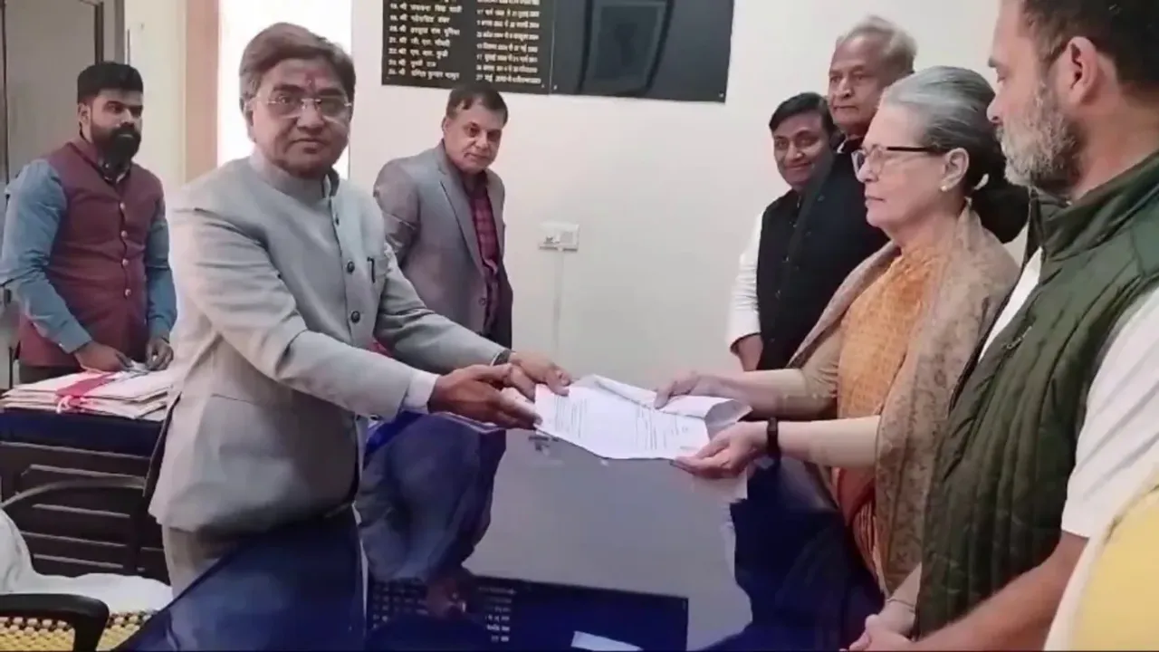 Sonia Gandhi:రాజ్యసభ కోసం రాజస్థాన్ నుంచి సోనియా నామినేషన్