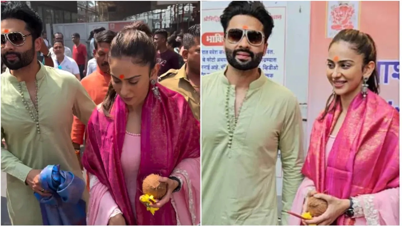 Rakul Preeth: పెళ్ళికి ముందు భర్తతో.. రకుల్ ప్రీత్ ప్రత్యేక పూజలు.. వైరలవుతున్న వీడియో