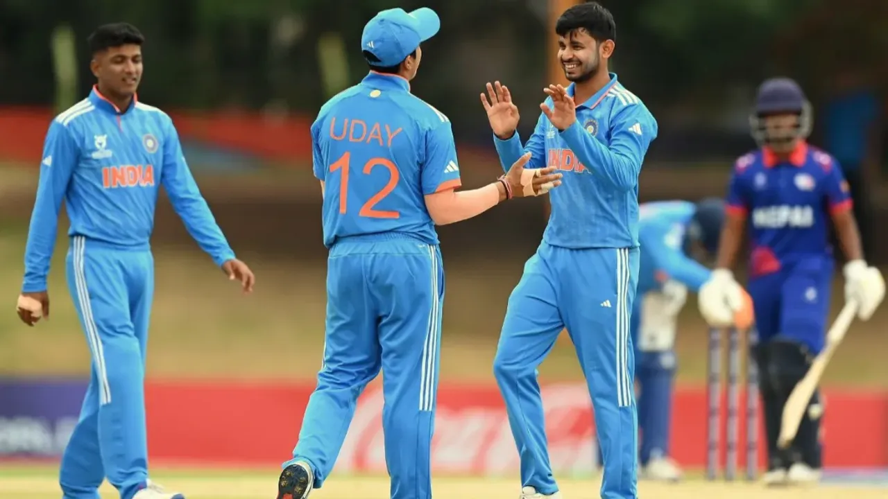 Under-19 WC: సచినే హీరో.. సెమీస్‌లోకి దూసుకెళ్లిన టీమిండియా!