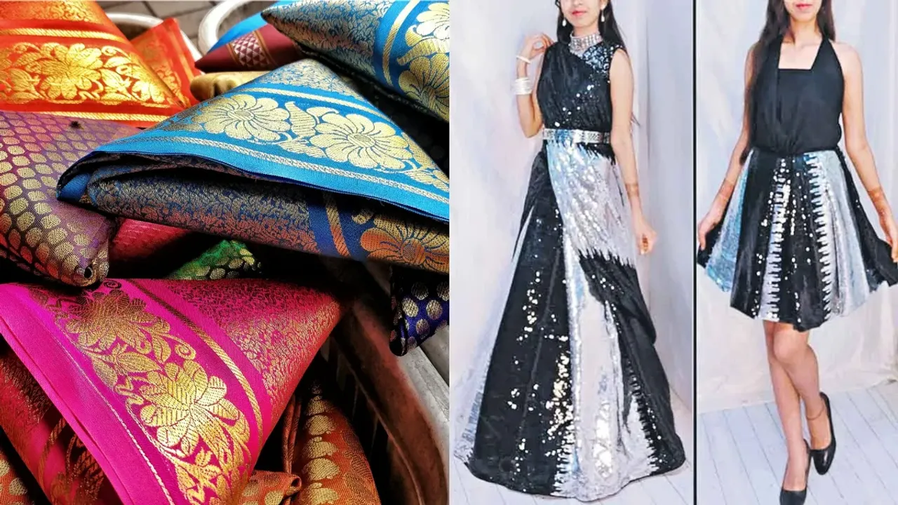 Old Sarees: పాత చీరలను మూలన పడేస్తున్నారా ?.. ఇలా మళ్లీ వాడుకోవచ్చు