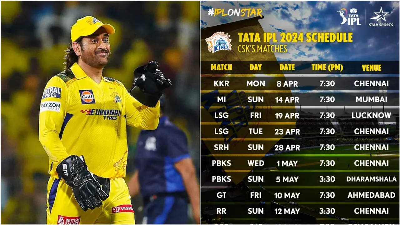 IPL 2024: ఐపీఎల్ పూర్తి షెడ్యూల్ రిలీజ్.. అక్కడే ఫైనల్ మ్యాచ్!