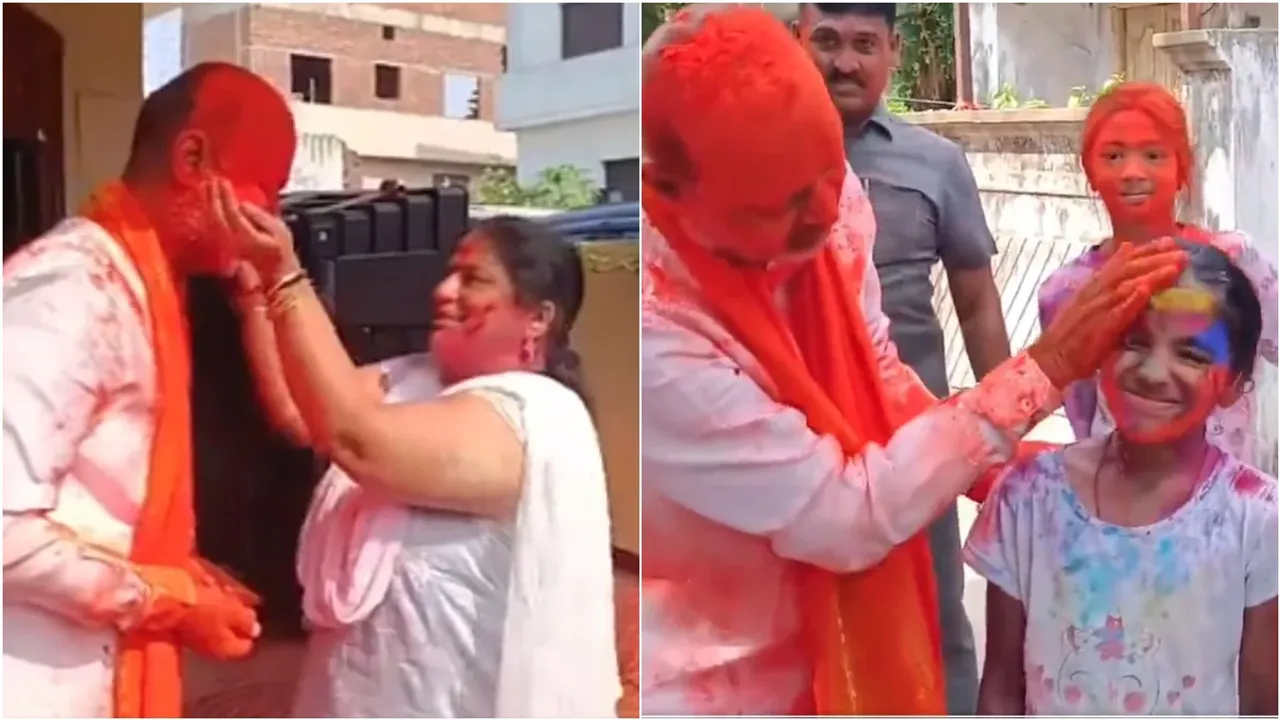 Holi : బండి సంజయ్ మాస్ డ్యాన్స్.. హోలీ సంబరాల వీడియో వైరల్!