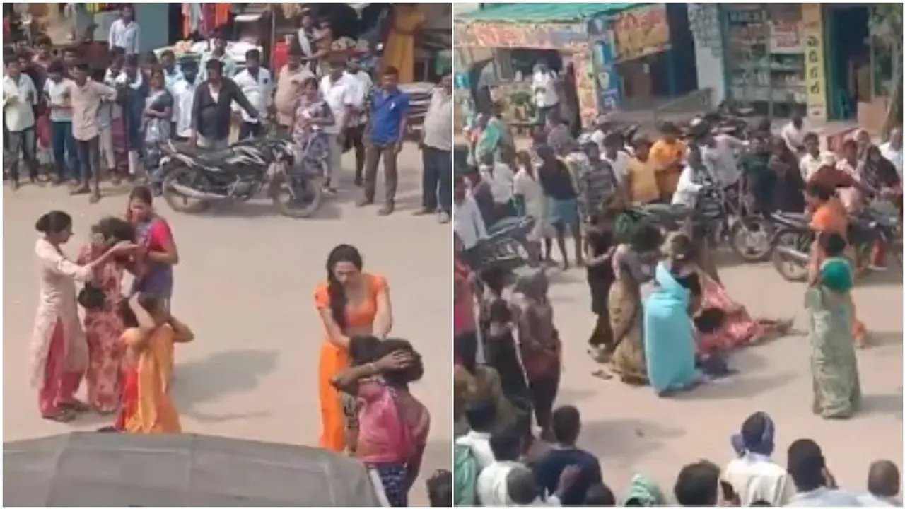 Viral: నడిరోడ్డుపై బట్టలిప్పి కొట్టుకున్న హిజ్రాలు.. వీడియో వైరల్!