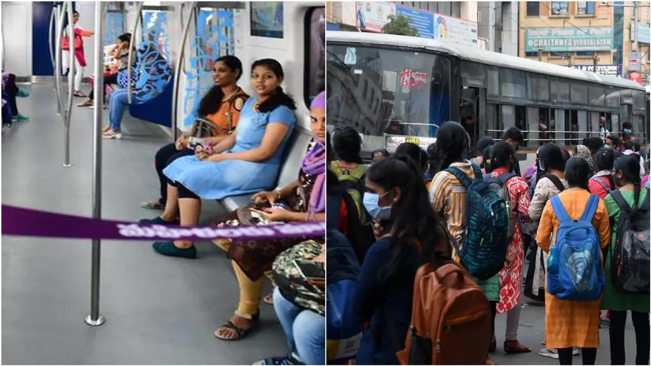 TS Free Bus Scheme: మహిళలకు ఫ్రీబస్ తో మెట్రోకు షాక్.. ఎన్ని లక్షల మంది ప్రయాణికులు తగ్గారంటే?
