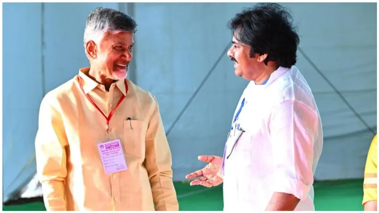 TDP-Janasena: చంద్రబాబుతో పవన్ భేటీ.. ఆ 2 అంశాలపై చర్చ!