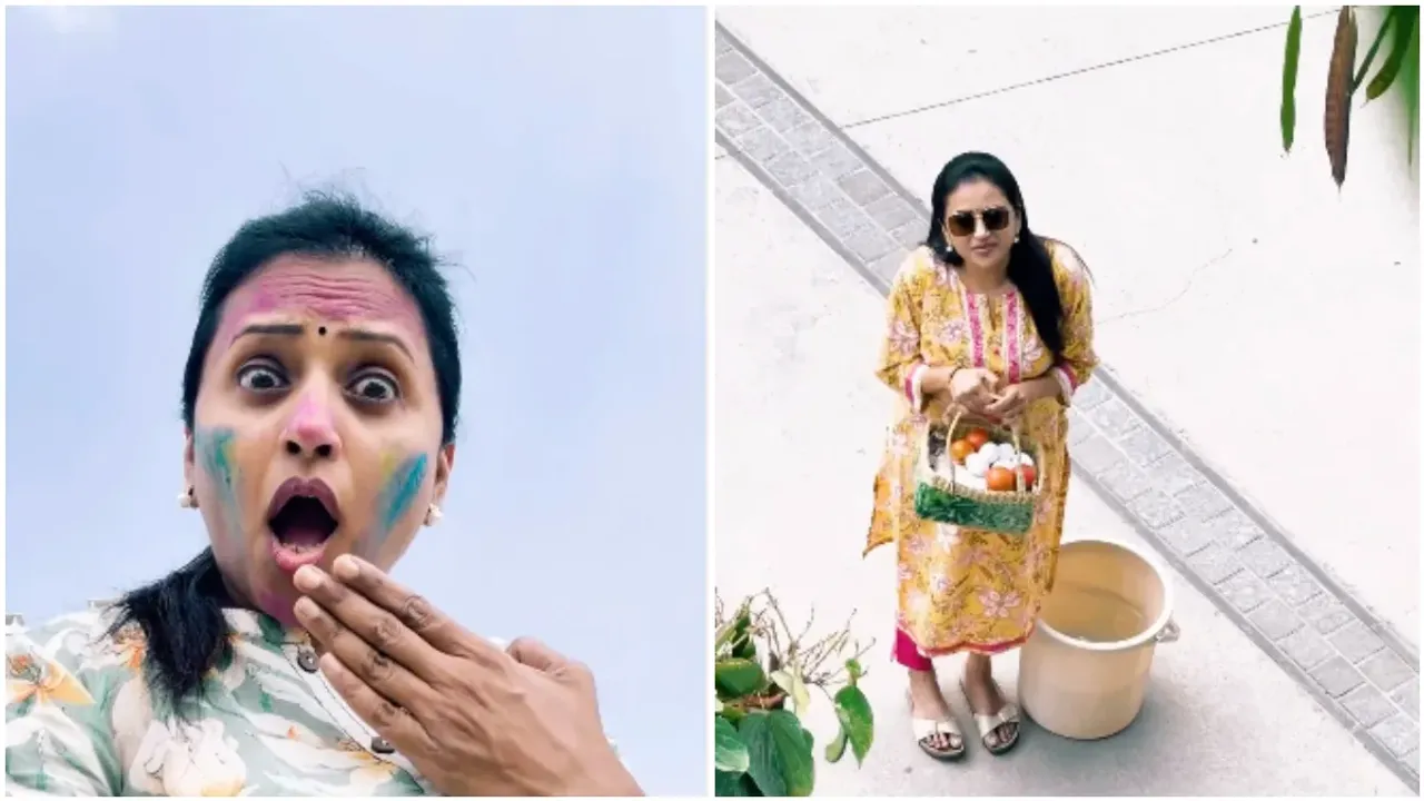 Suma Kanakala Holi: హోలీ రోజు గుడ్లు, టమోటోలతో.. యాంకర్ సుమ చేసిన పని చూస్తే షాకవుతారు..!