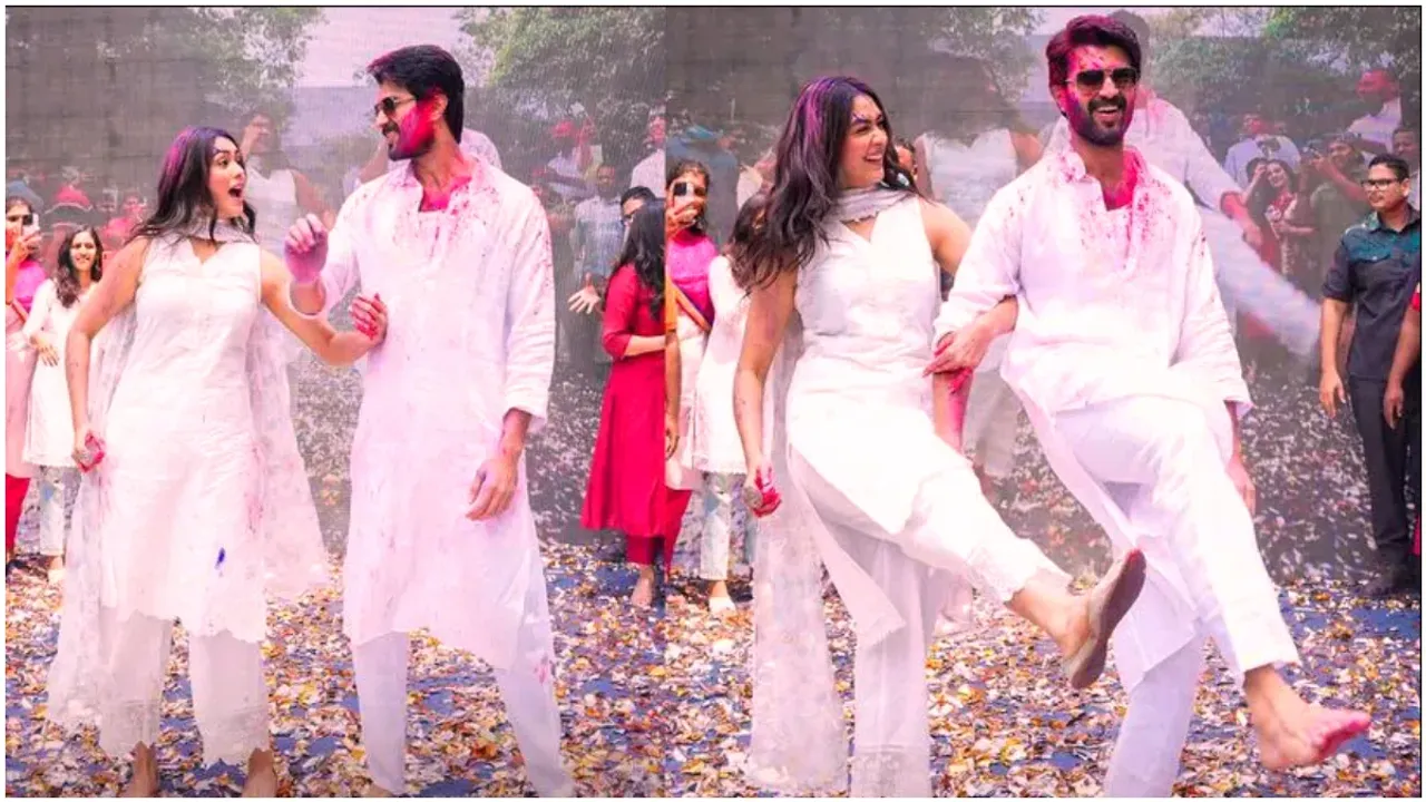 Vijay Devarakonda: మృణాల్, విజయ్ హొలీ సెలెబ్రేషన్స్.. వైరలవుతున్న వీడియో..!