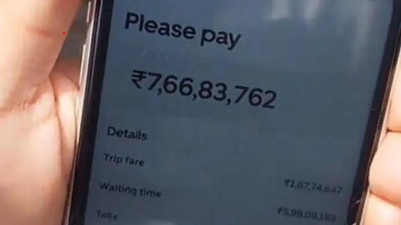 Delhi: దిమ్మ తిరిగి మైండ్ బ్లాంక్ అయింది..కోట్లలో ఊబర్ బిల్లు