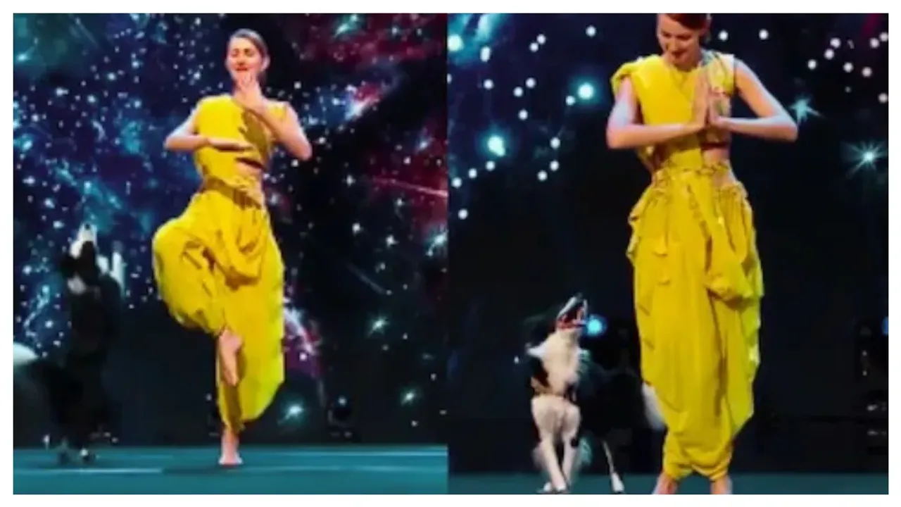 Viral: వైరలవుతున్న విదేశీ మహిళ శివతాండవ నృత్యం!