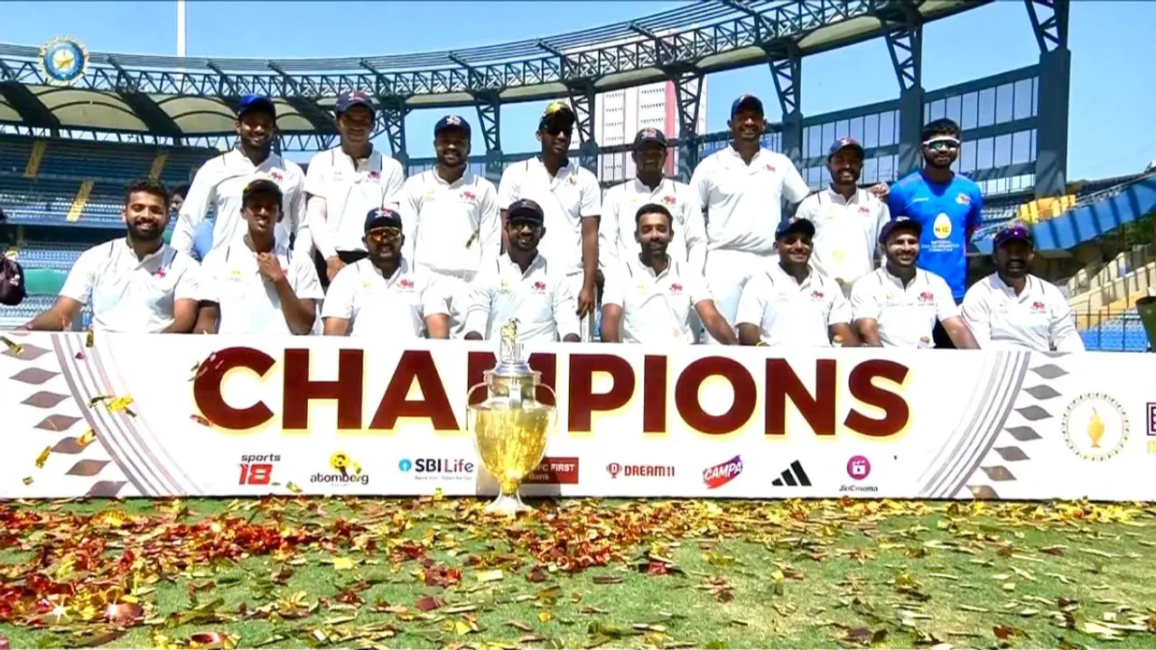 Ranji Trophy 2024: 42వ సారి.. రంజీ ట్రోఫీ కైవసం చేసుకున్న ముంబై!