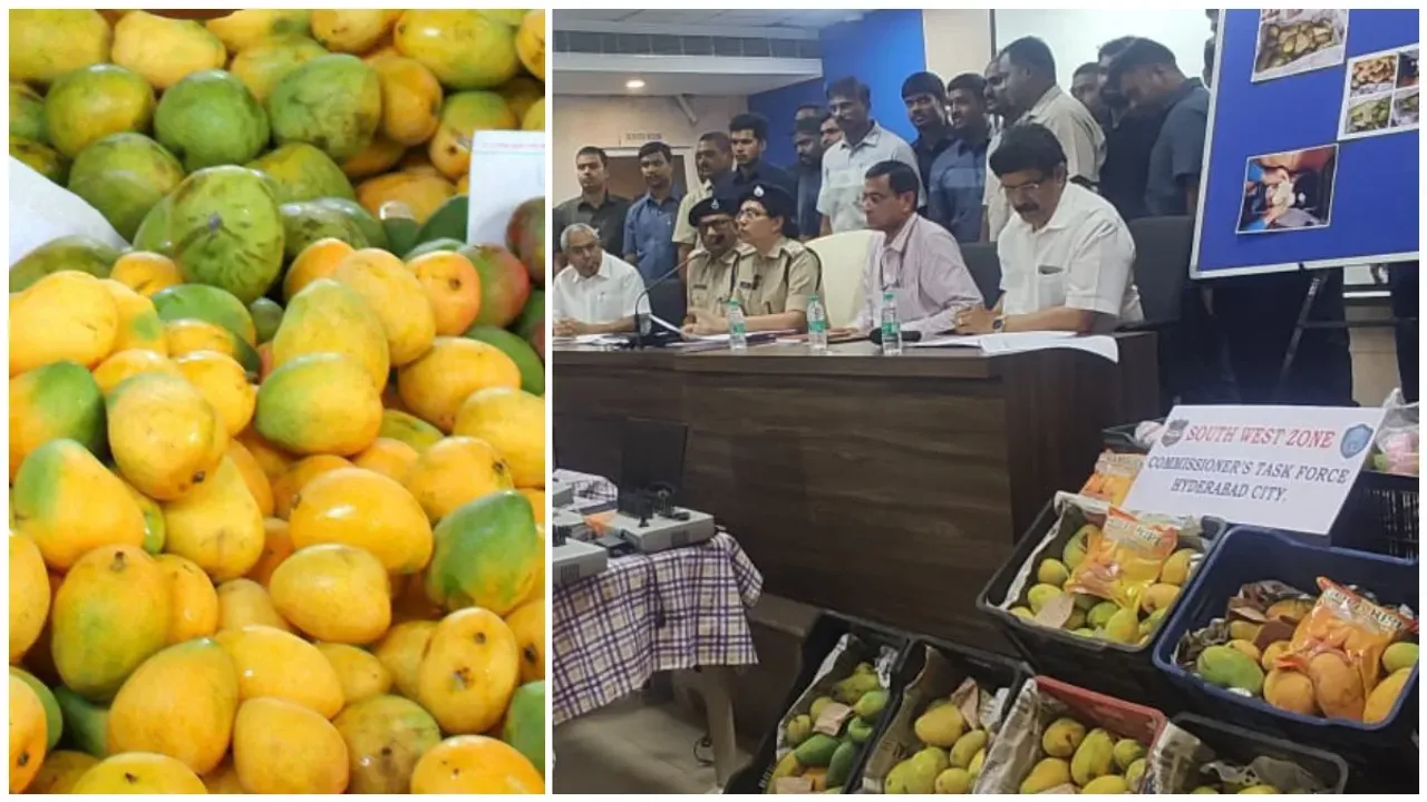 Dangerous Mangos: హైదరాబాద్ లో డేంజర్ మామిడి పండ్లు.. తింటే మటాషే!