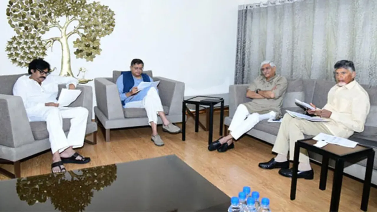AP : ఎట్టకేలకు ఓ కొలిక్కి వచ్చిన టీడీపీ-జనసేన-బీజేపీ సీట్ల సర్థుబాటు.!