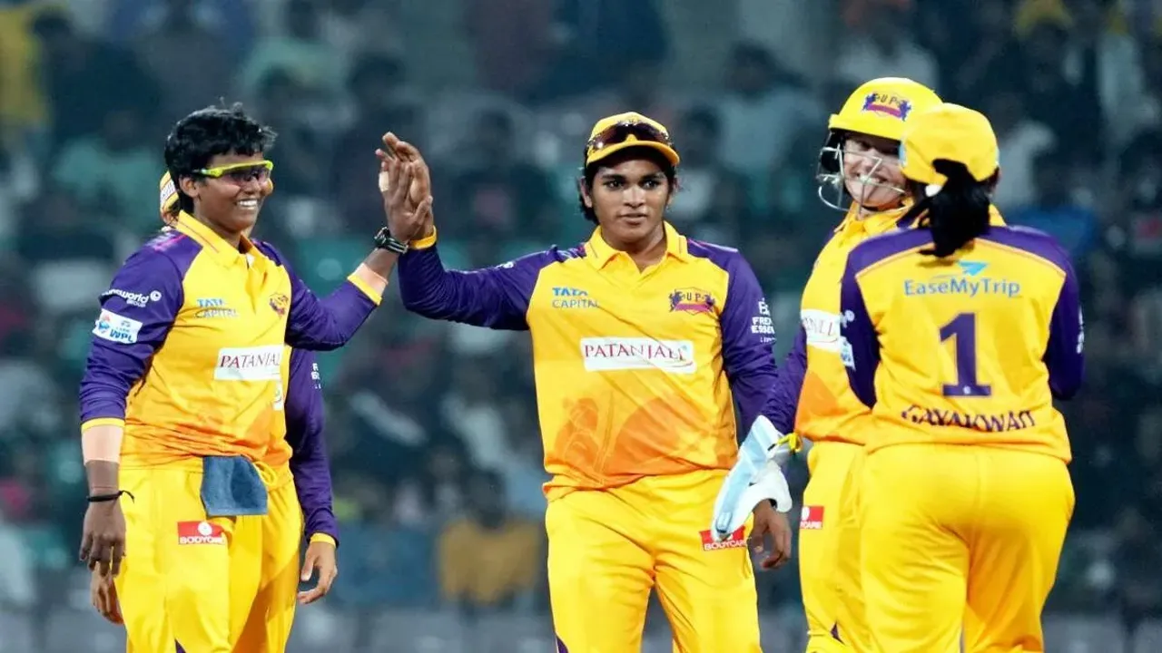 WPL: గుజరాత్ కు మూడోసారి ఎదురుదెబ్బే..యూపీ వారియర్స్ గెలుపు..!