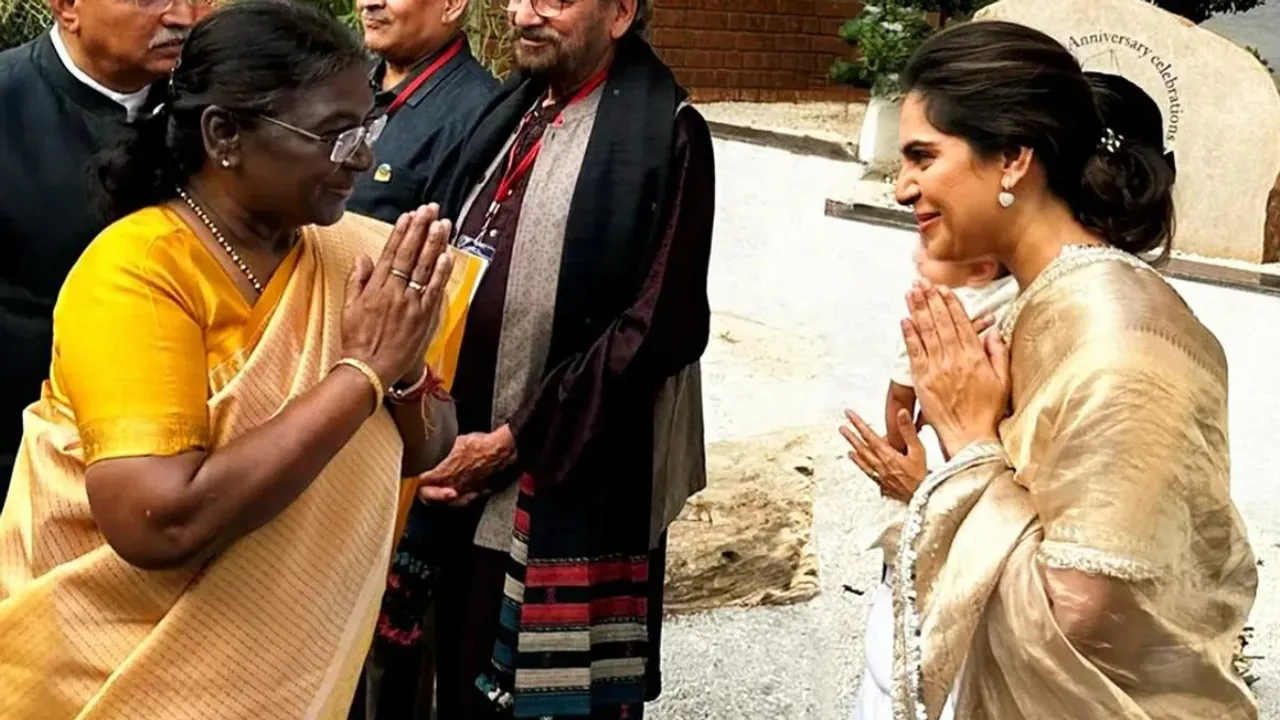 Upasana : క్లీంకారతో కలిసి రాష్ట్రపతి ద్రౌపది ముర్మును కలిసిన ఉపాసన