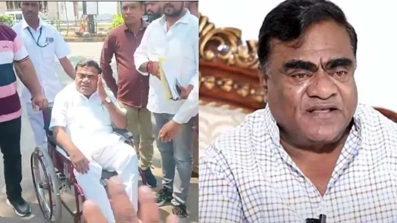 Babu Mohan: వీల్‌చైర్‌పై వచ్చి నామినేషన్ వేసిన బాబు మోహన్
