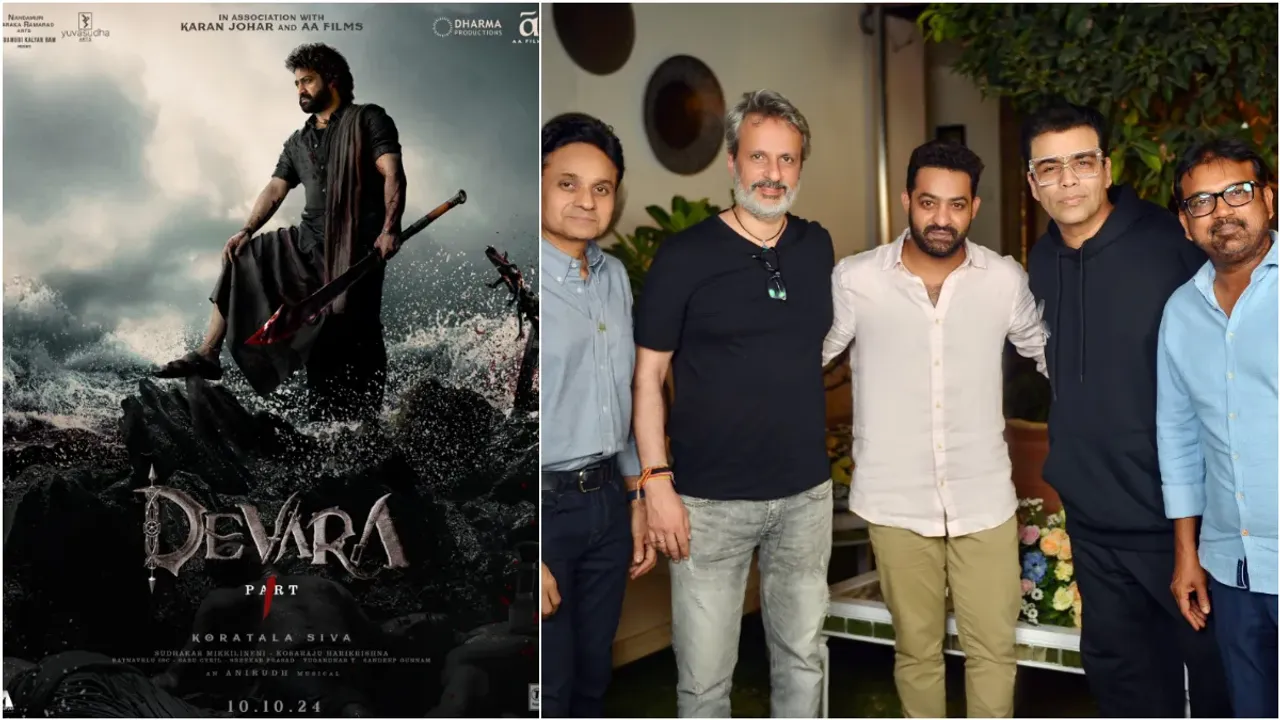 NTR Devara: ఎన్టీఆర్ ఫ్యాన్స్ కి ఇక పూనకాలే.. కరణ్ చేతికి 'దేవర' నార్త్ ఇండియా థియేట్రికల్ రైట్స్‌