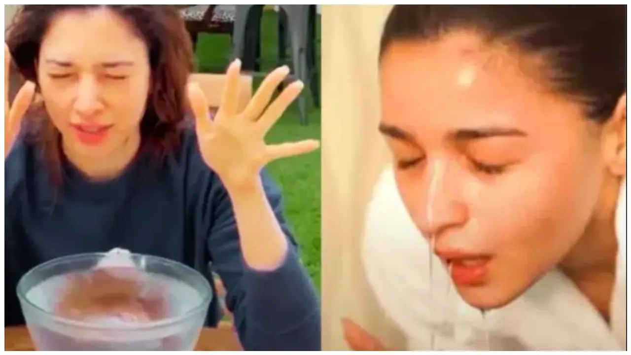 Ice water Facial: మొహాన్ని ఐస్ వాటర్ లో పెడుతున్నారా..? అయితే జాగ్రత్త..!