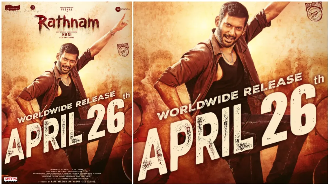 Ratnam : హీరో విశాల్ 'రత్నం'..మరో 5 రోజుల్లో ప్రేక్షకుల ముందుకు