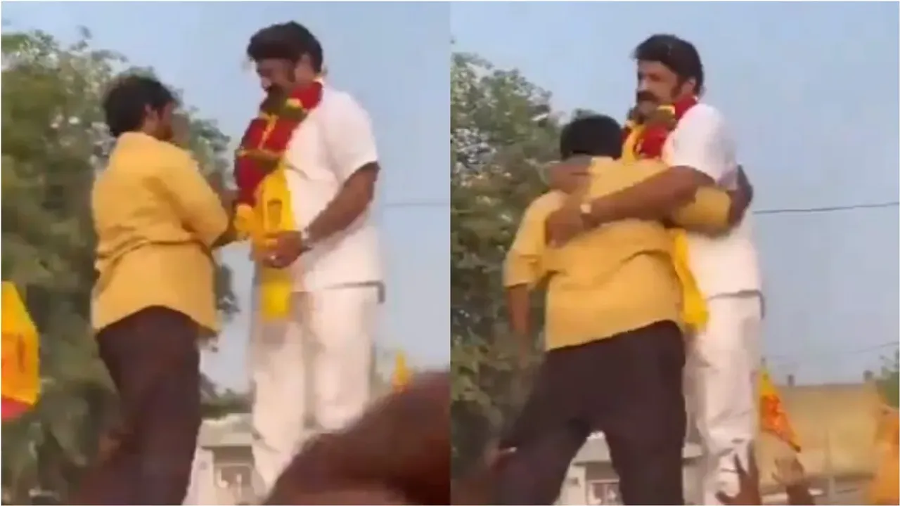 Viral Video: లక్కీ బాయ్.. బాలయ్యకు దండేసి దండంపెట్టిన అభిమాని.. వీడియో వైరల్!
