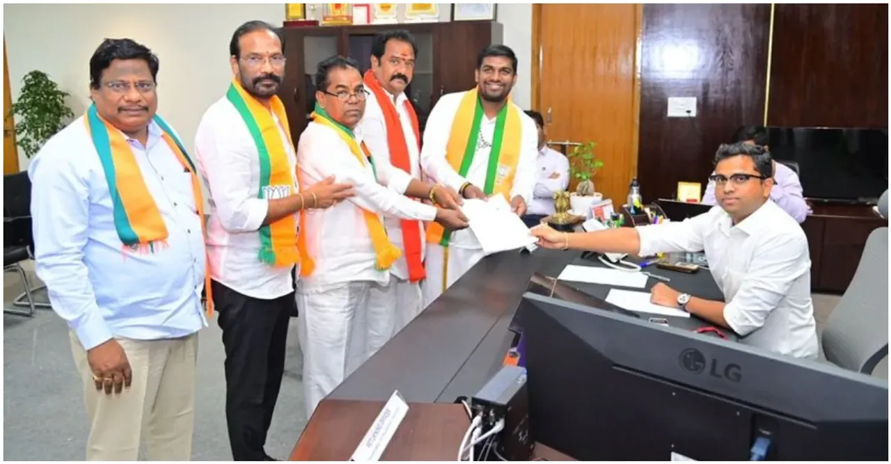 నాగర్ కర్నూల్ ఎంపీ అభ్యర్థిగా పోతుగంటి నామినేషన్