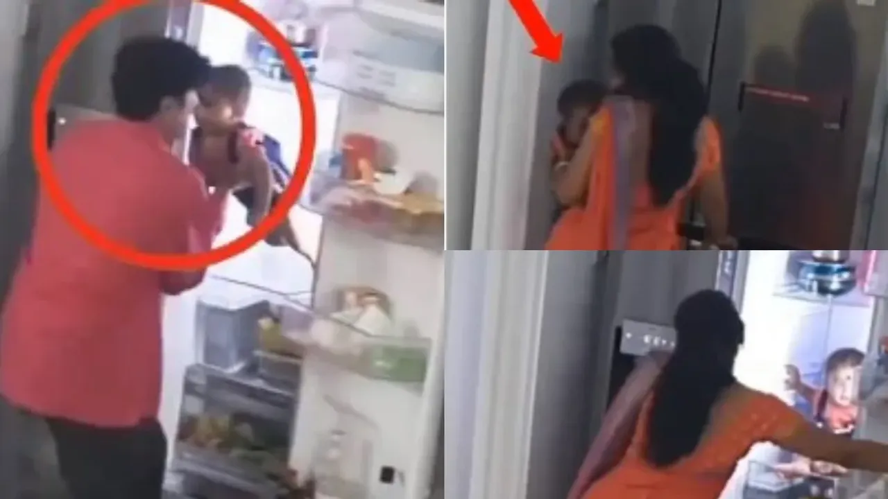 Viral Video: సెల్‌ఫోన్‌కు బానిసై కన్నకూతురిని ఏం చేసిందో చూడండి