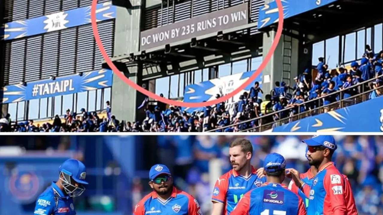 IPL 2024: వాంఖడే స్టేడియంలో భారీ తప్పిదం.. ఢిల్లీ క్యాపిటల్స్‌ తీవ్ర ఆగ్రహం!
