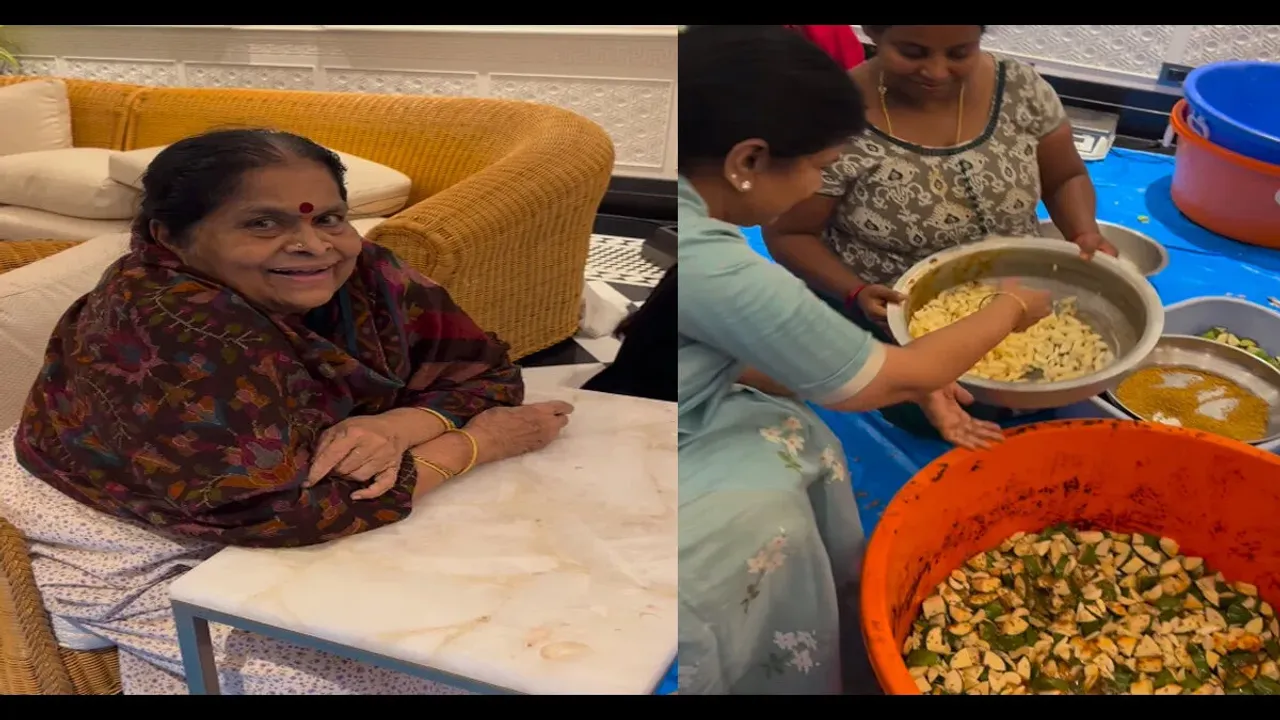 Upasana : నానమ్మ, అత్తమ్మ మధ్యలో ఆవకాయ పచ్చడి.. ఉపాసన ఫన్నీ వీడియో వైరల్..!!