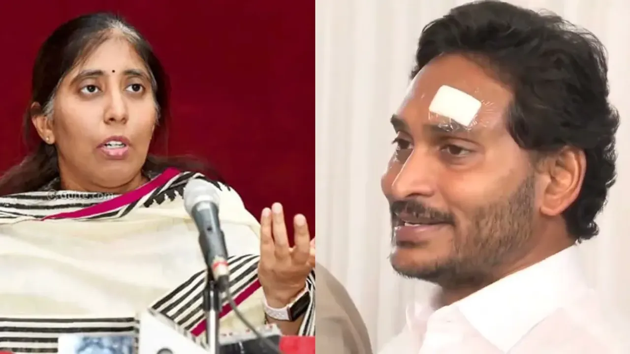 YS Sunitha: జగనన్న త్వరగా బ్యాండేజ్‌ తీసేయ్.. లేదంటే అంతే.. సునీత హెచ్చరిక..!