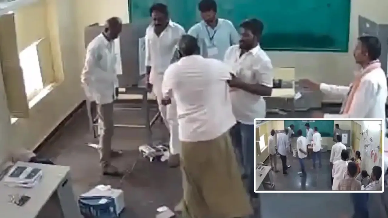 EVM Vandalize: మాచర్లలో అసలేం జరిగింది?.. ఆన్సర్ లేని ఆ ఎనిమిది ప్రశ్నలివే!